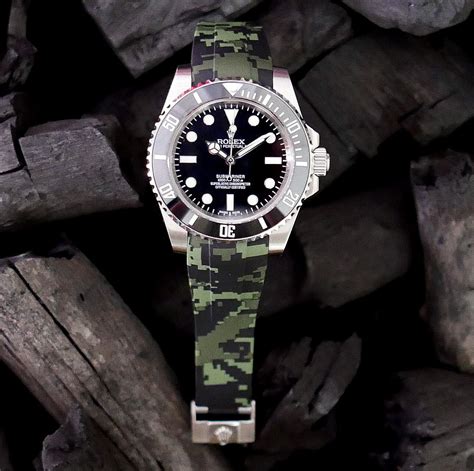 rolex camo armband|rolex submariner straps.